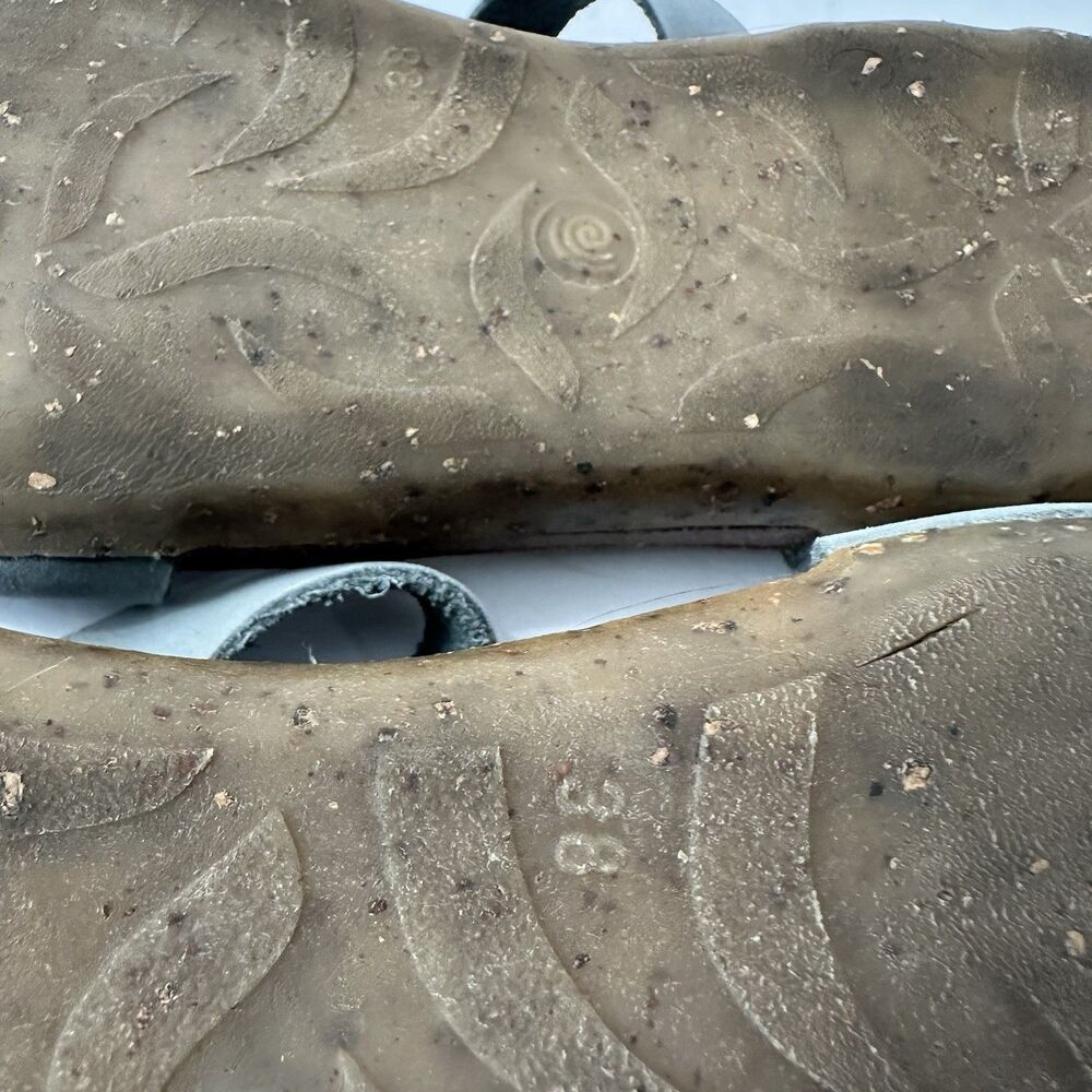 Loints of Holland Vinkenberg  Nubuck Leather Women’s Size 38 Light Blue Comfort - Picture 13 of 13